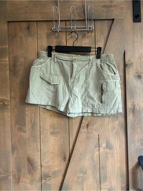 wild fable Olive Utility Cargo Shorts
